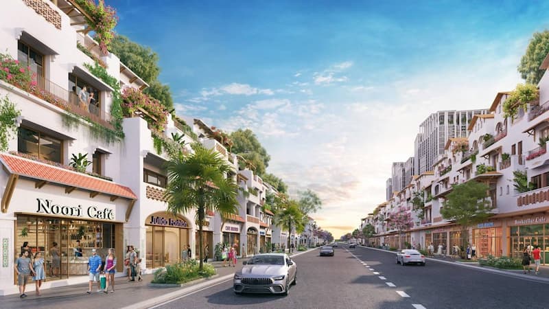 Nhà phố liền kề là sản phẩm tại dự án Sun Group Nha Trang được quan tâm